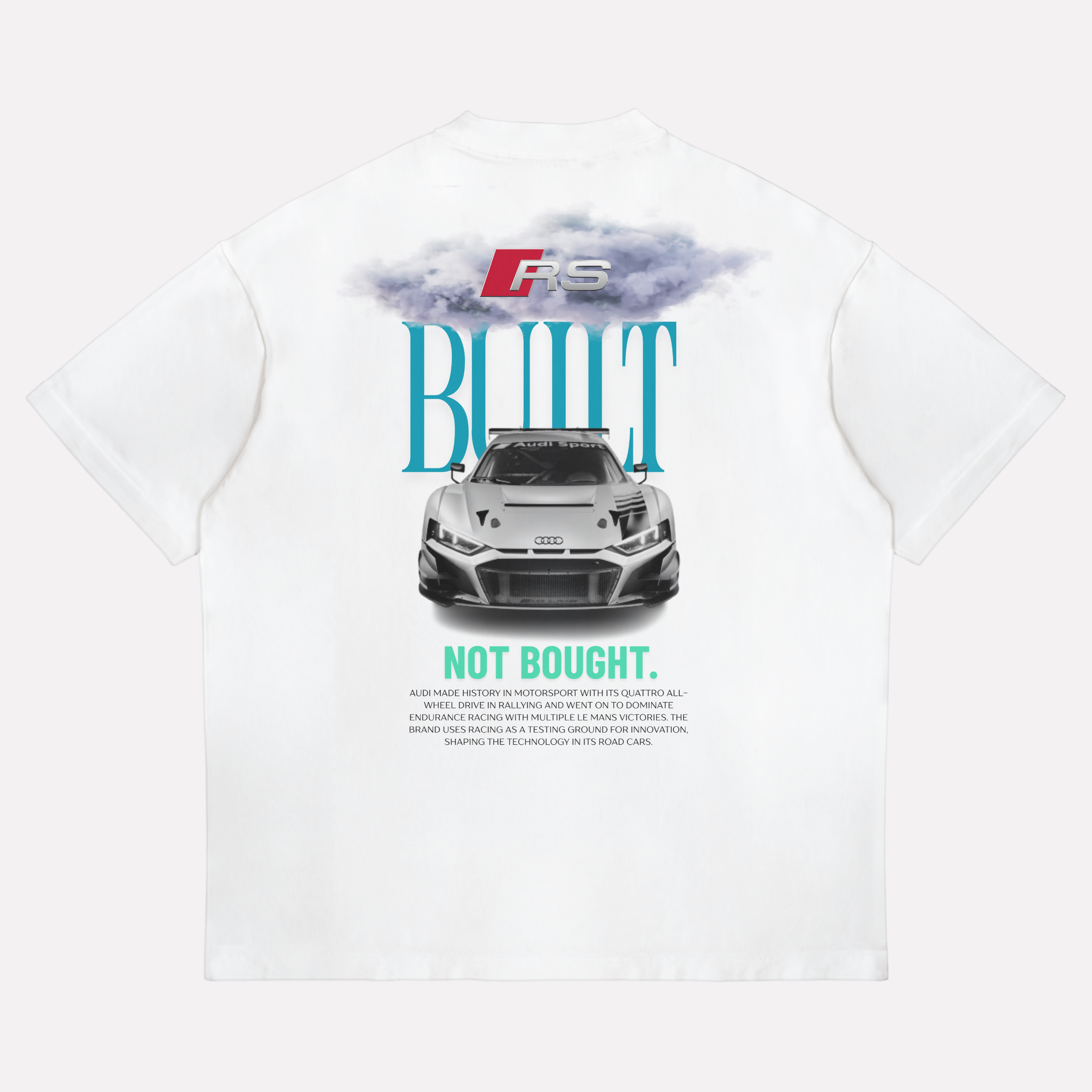 BUILT NOT BOUGHT